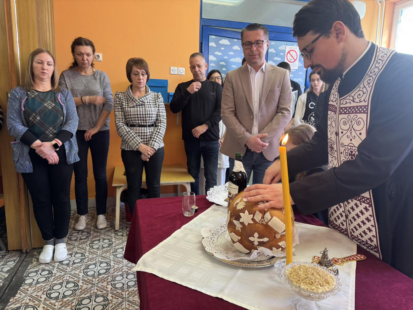 Obeležavanje Svetog Save u PU ,,Poletarac'' Svrljig, foto: Svrljiške novine